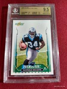 lot 158 image: 2006 Score DeAngelo Williams Rookie - BGS 9.5