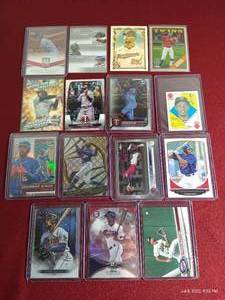 lot 159 image: (15) Byron Buxton Cards - Includes Multiple Prospect Cards