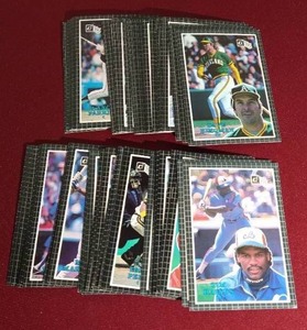 lot 186 image: 1985 Donruss Jumbo Cards