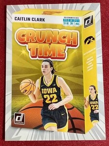 lot 194 image: 2024 Donruss Caitlin Clark Crunch Time Rookie Card