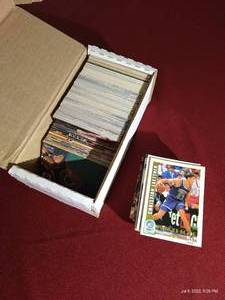 lot 216 image: Box of Basketball Cards - Many 1990s Stars