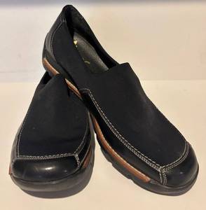 lot 135H image: FR - Rieker Antistress Black Slip-On Shoes Size 40