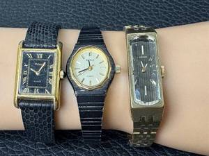 lot 42D image: Vintage Pulsar, Beorus & Seiko Ladies Watches - Quartz - 3-Piece Lot