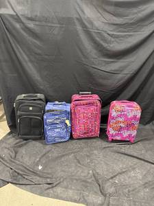 lot 1168 image: Assorted Rolling Suitcases Lot