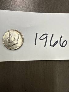 lot 1171 image: 1966 Kennedy Half Dollar