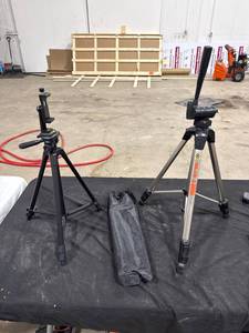 lot 1188 image: Two Camera Tripods with Bag