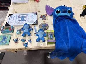 lot 1222 image: Disney Stitch Merchandise Lot