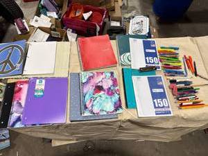 lot 1239 image: Assorted School & Office Supplies