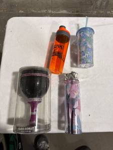 lot 1247 image: Assorted Drinking Vessels Lot