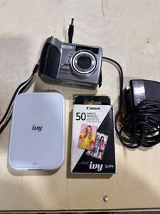 lot 1248 image: Kodak Camera, Canon Printer & Paper