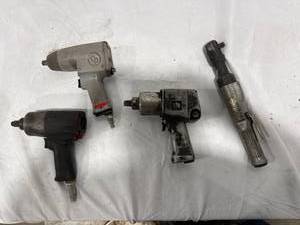 lot 1278 image: Pneumatic Impact Wrenches & Ratchet Lot