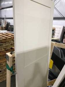 lot 37 image: 36 2 PANEL MOLDED DOOR, NEW