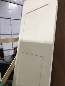 lot 40 image: 30 2 PANEL MOLDED DOOR, NEW, INTERIOR