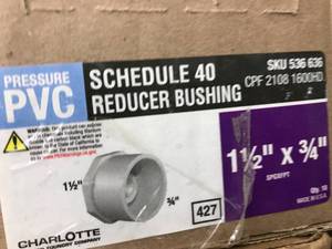 lot 67 image: SCH 40, REDUCING BUSHING