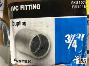 lot 83 image: PVC COUPLING