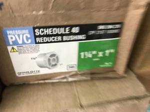 lot 93 image: PVC SCH40 REDUCER BUSHING