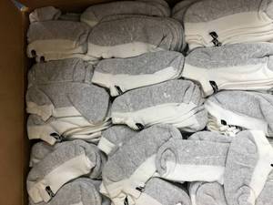 lot 168 image: LARGE BOX REEBOK LOW CUT SOCKS