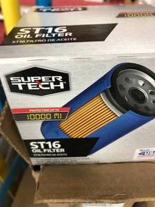 lot 172 image: SUPERTECH ST16 OIL FILTER