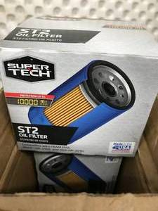 lot 176 image: SUPERTECH ST2 OIL FILTER