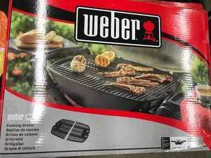 lot 188 image: NEW, WEBER GRILL GRATES,  #7645, FITS WEBER Q2002000 SERIES