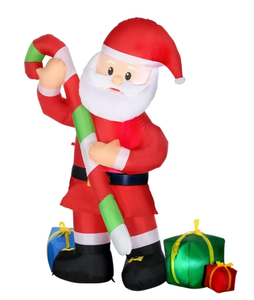 lot 418 image: Christmas Decorationss Decorations Santa Claus 6