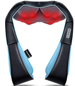 lot 449 image: Mo Cuishle Shiatsu Back Shoulder and Neck Massager with Heat, Electric Deep Tissue 4D Kneading Massage, Best Gift