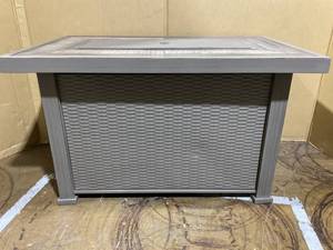 lot 42 image: Outsunny Fire Pit, Gray Oak