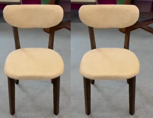 lot 50 image: LOT OF 2 Costway Dining Chairs (Minor Transit Damage)