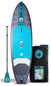 lot 27 image: Body Glove Inflatable Paddle Board - 106 SilverTeal by Surf 9