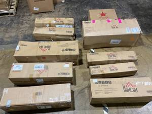 lot 241 image: LOT OF 10 Christmas Trees