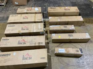 lot 243 image: LOT OF 10 Christmas Trees