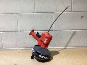 lot 448 image: Ridgid EZ Spin Drain Snake