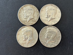 lot 6 image: 1966 Kennedy Half Dollars 40% Silver