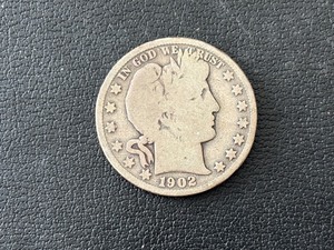 lot 28 image: 1902-S Barber Half Dollar