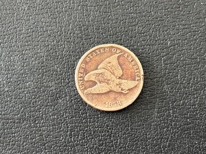 lot 29 image: 1858 Flying Eagle Cent Small Letters