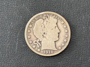 1910 Barber Half Dollar ONLY 418,000 Minted