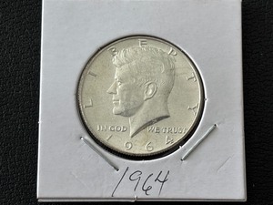 lot 46 image: 1964 Kennedy Half Dollar