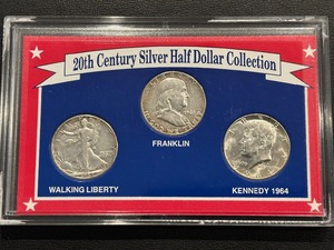 lot 40 image: Silver Half Dollar Collection