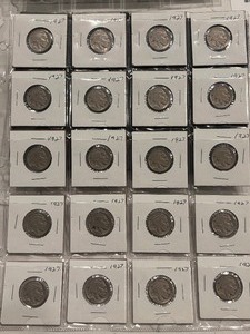 lot 76 image: Buffalo Nickels