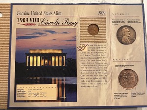 lot 78 image: 1909 VDB Lincoln Cent