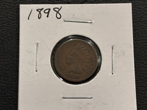 lot 92 image: 1898 Indian Head Cent