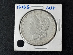 lot 2 image: 1878-S Morgan Dollar