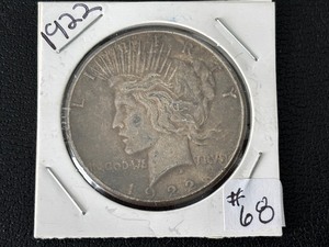 lot 10 image: 1922-S Peace Dollar