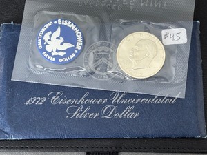 lot 34 image: 1972-S Eisenhower Silver Dollar