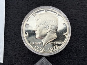 lot 43 image: 1976-S Bicentennial Kennedy Silver Half Dollar Proof