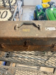 lot 28 image: Tool Box with contents
