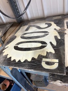 lot 41 image: Metal Sign   ND 200