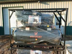 lot 56 image: 40 Gallon 2-Stage Truck Mounted Air Compressor