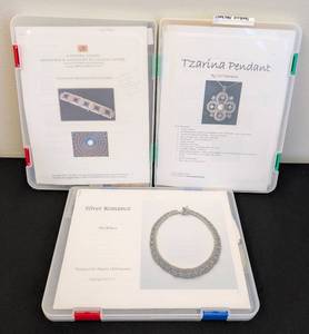 lot 24 image: Set of 3 Beaded Jewelry Kits with Instructions