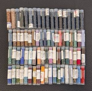 lot 99 image: Collection of 70 Tubes Assorted Seed Beads